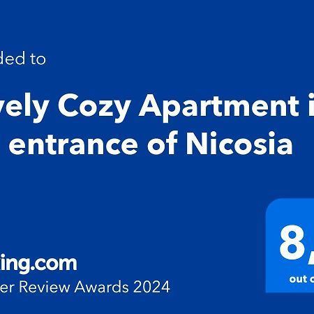 Lovely Cozy Apartment In The Entrance Of Nicosia Aglantzia Bagian luar foto